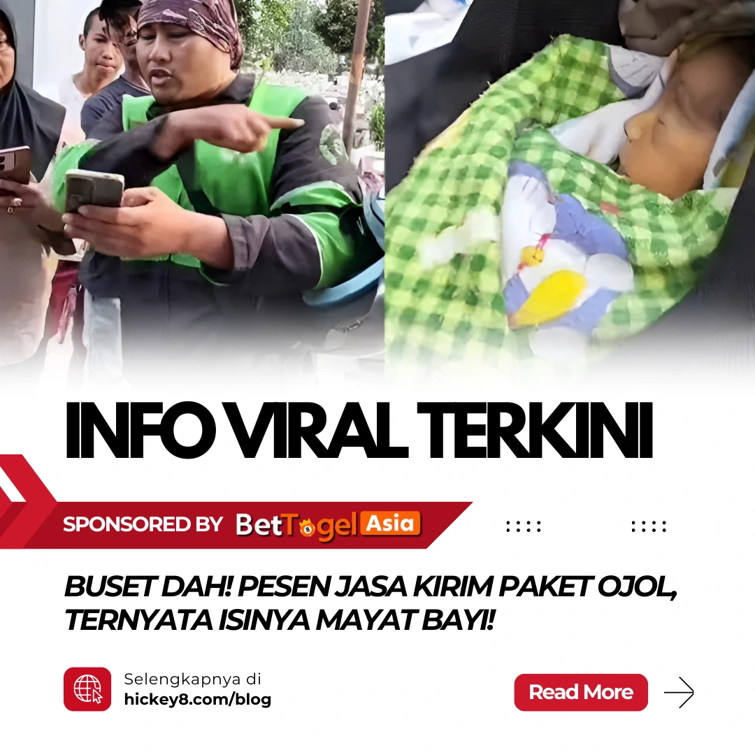 Bettogel - Buset dah! Pesen Jasa Kirim Paket Ojol, Ternyata Isinya Mayat Bayi!